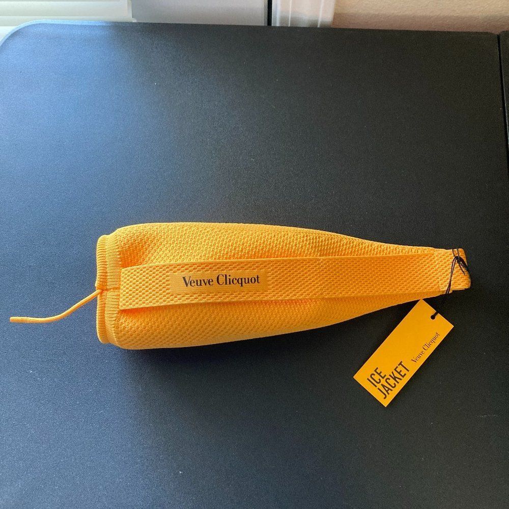 Veuve Clicquot Ice Jacket Insulated Bottle Holder Yellow 100% Recycled